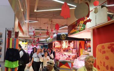 El Mercado Municipal de Benidorm en una imagen de archivo