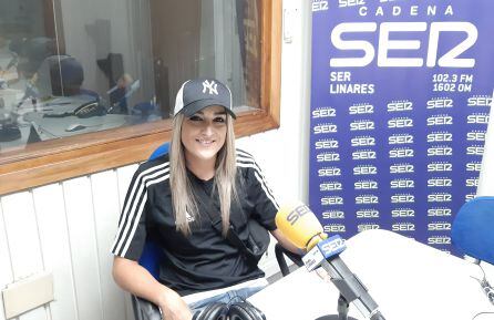 &quot;Mc Nay&quot; en los estudios de Radio Linares Cadena SER