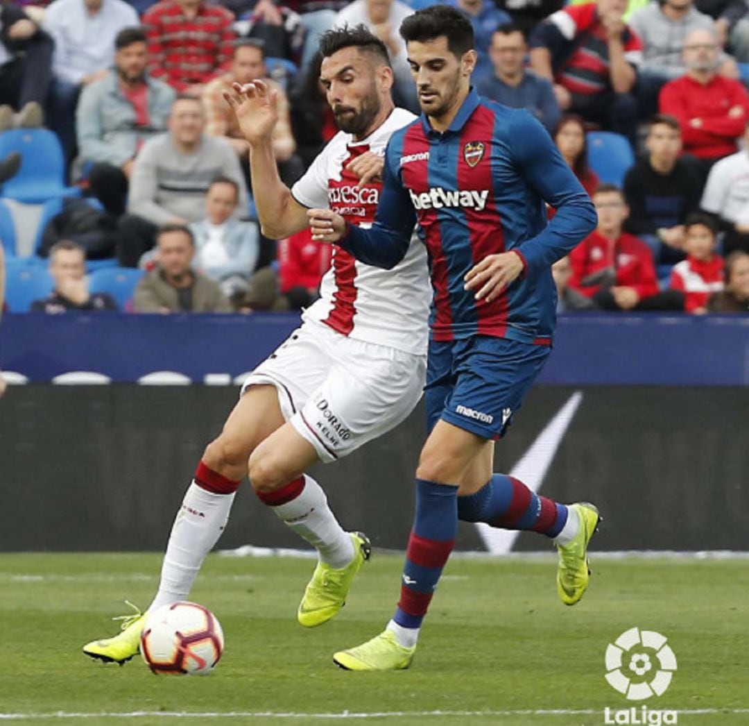 Chema Rodríguez ante el Huesca