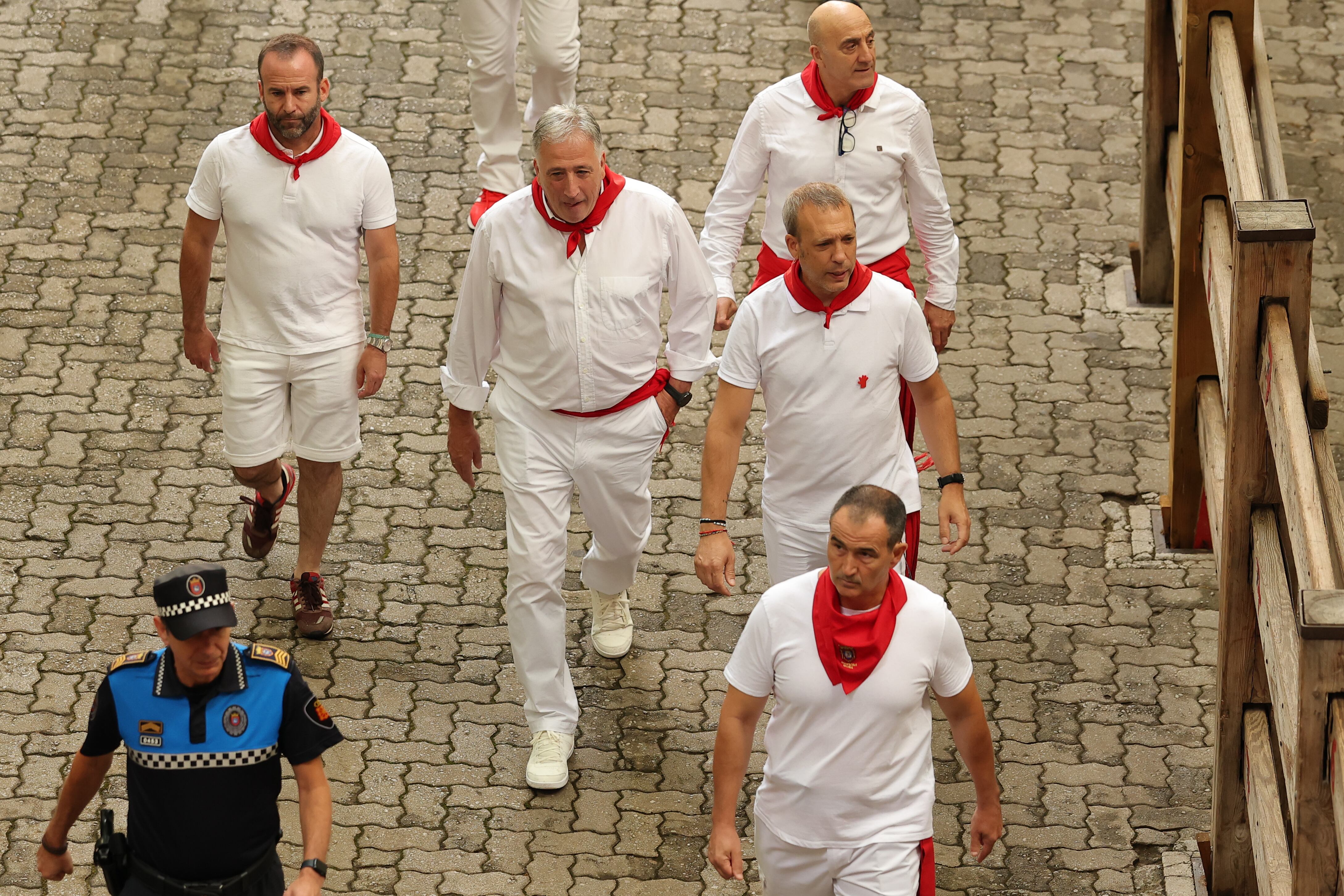 El alcalde de Pamplona, Joseba Asiron