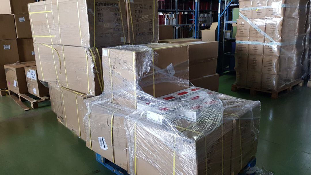 Test rápidos que el Gobierno central está enviando a las comunidades autónomas. 