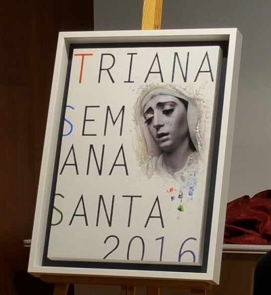 Cartel de la Semana Santa de Triana realizado por Antonio Díaz Arnido