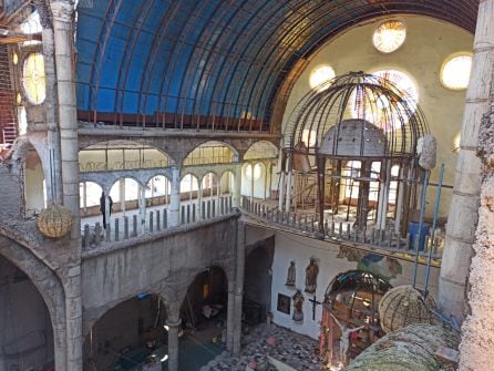 Interior de la Catedral de Mejorada del Campo.