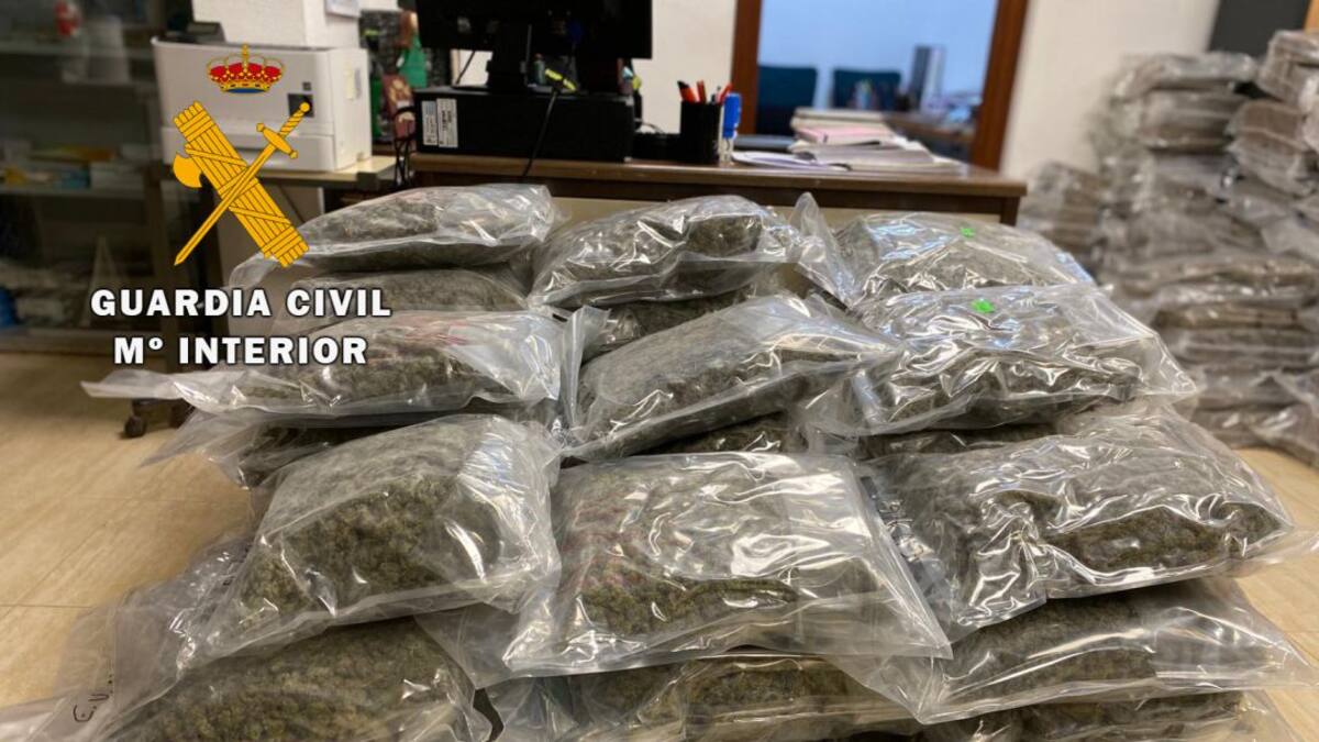 Detenido en Linares un hombre que iba de paso con 420 kilos de hachís