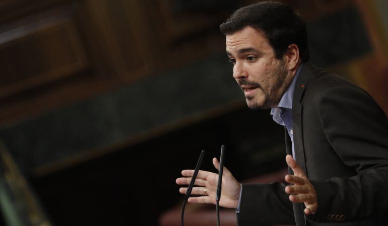 El coordinador federal de IU, Alberto Garzón.