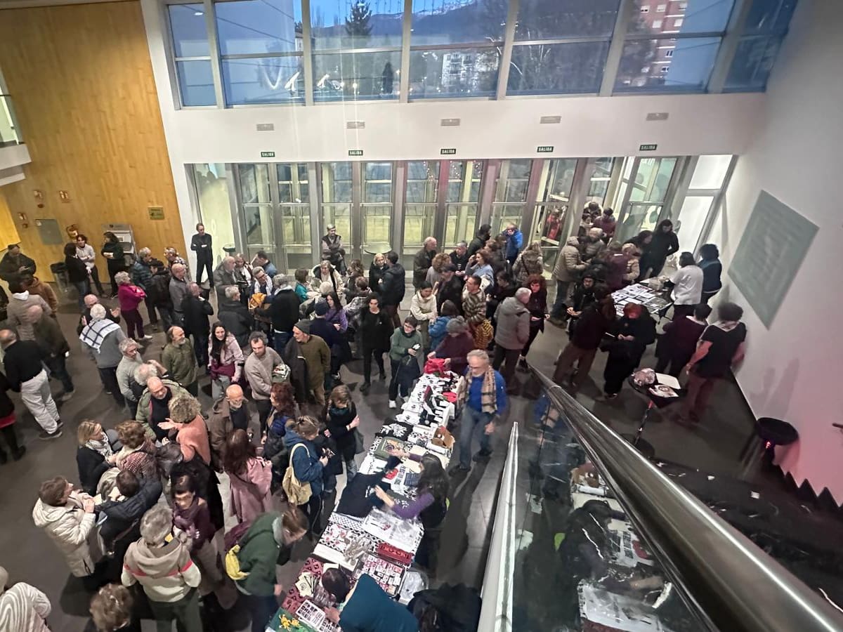 Sabiñánigo muestra su compromiso con el pueblo palestino