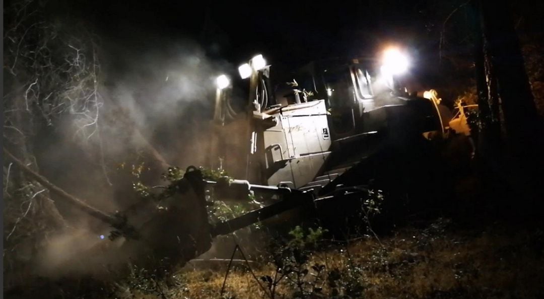 Incendio originado en Almorox (Toledo)