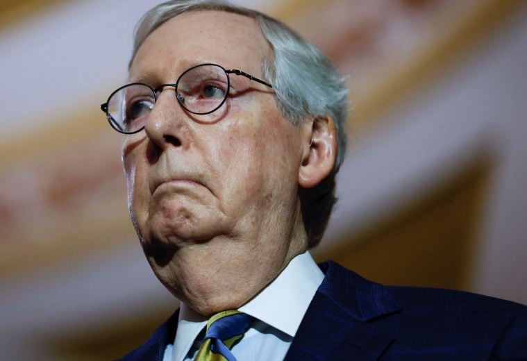 McConnell dejará su puesto como líder republicano del Senado en noviembre.