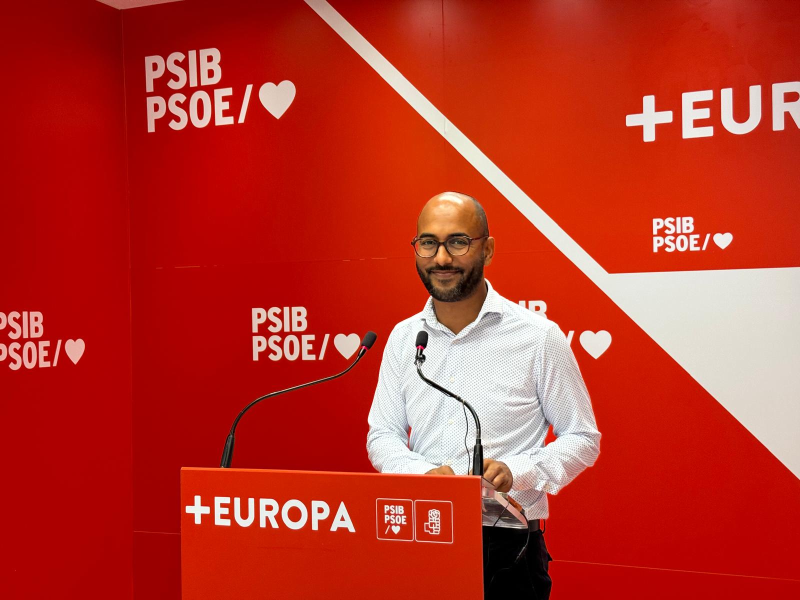 El diputado socialista Omar Lamin