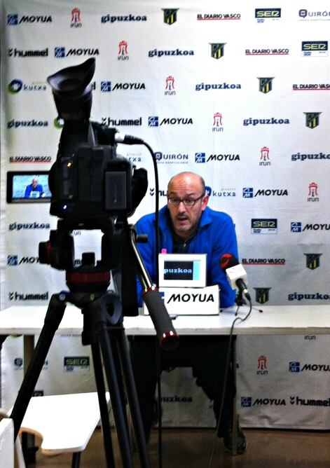 Fernando Bolea asume con pena que Bidasoa ya está descendido.