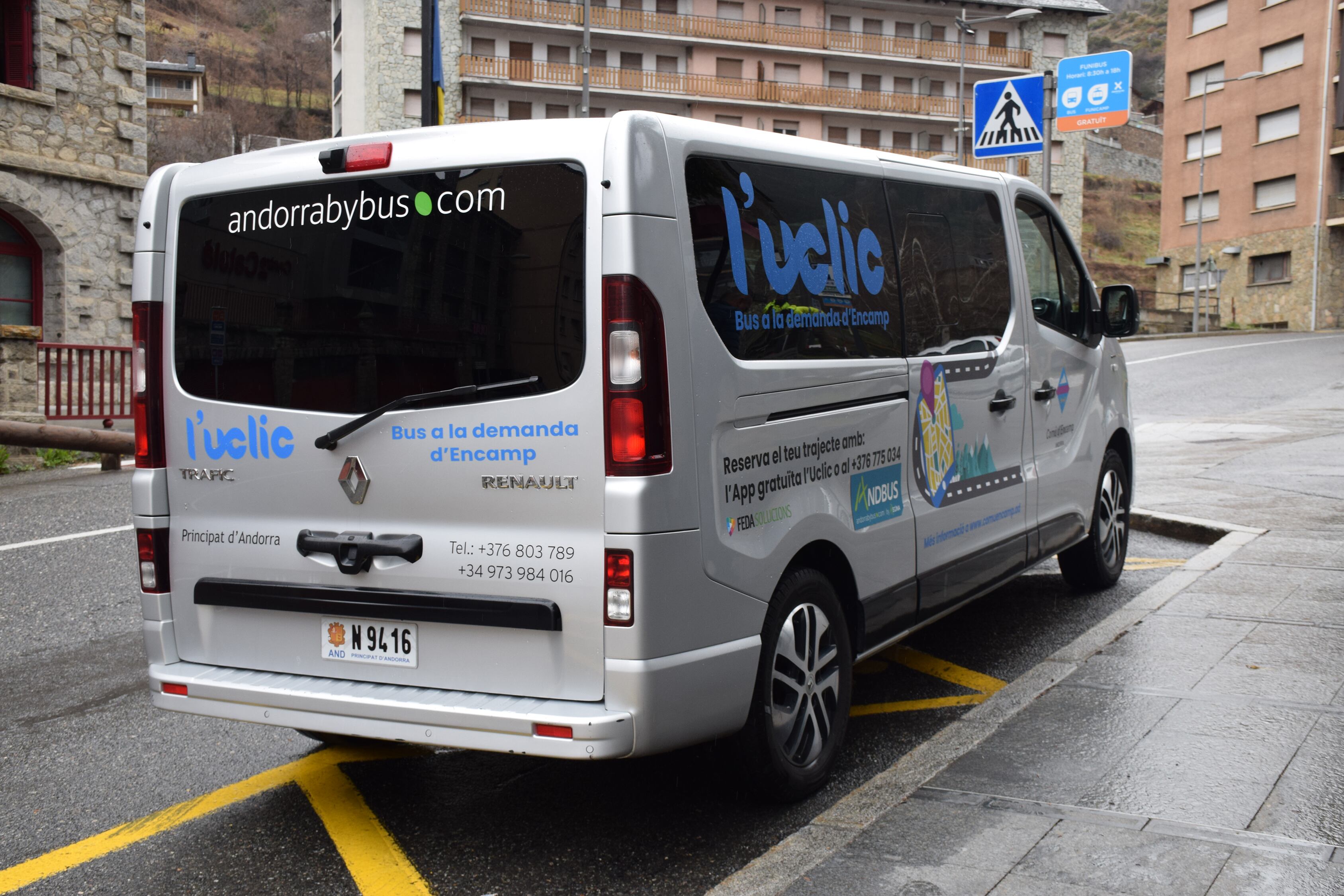 El bus a la demanda d'Encamp.