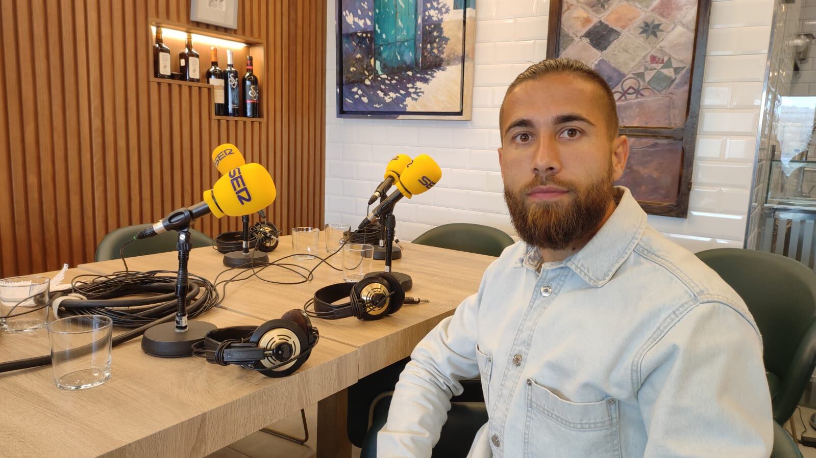 Borja Díaz, jugador del Hércules CF