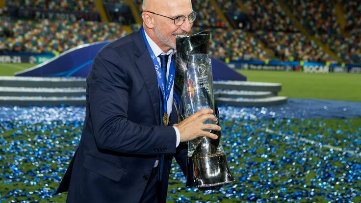 Luis de la Fuente: "Por supuesto es mi día más feliz como entrenador"