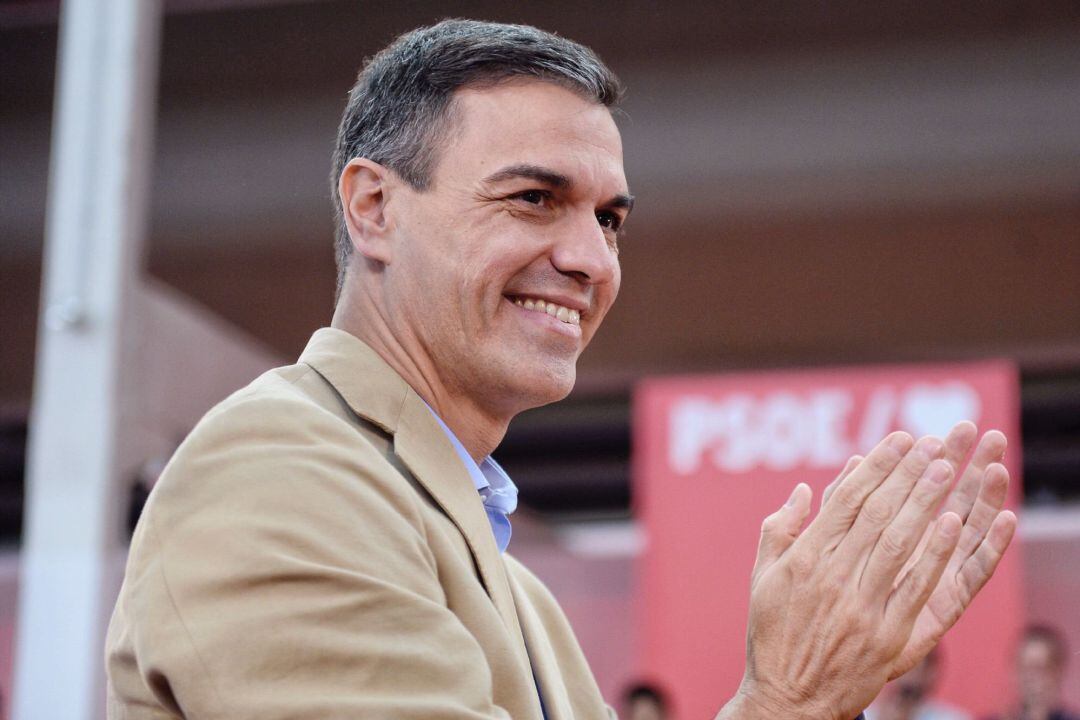 El presidente del Gobierno, Pedro Sánchez