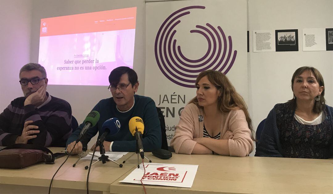 Miembros del movimiento durante su presentación el pasado mes de noviembre.