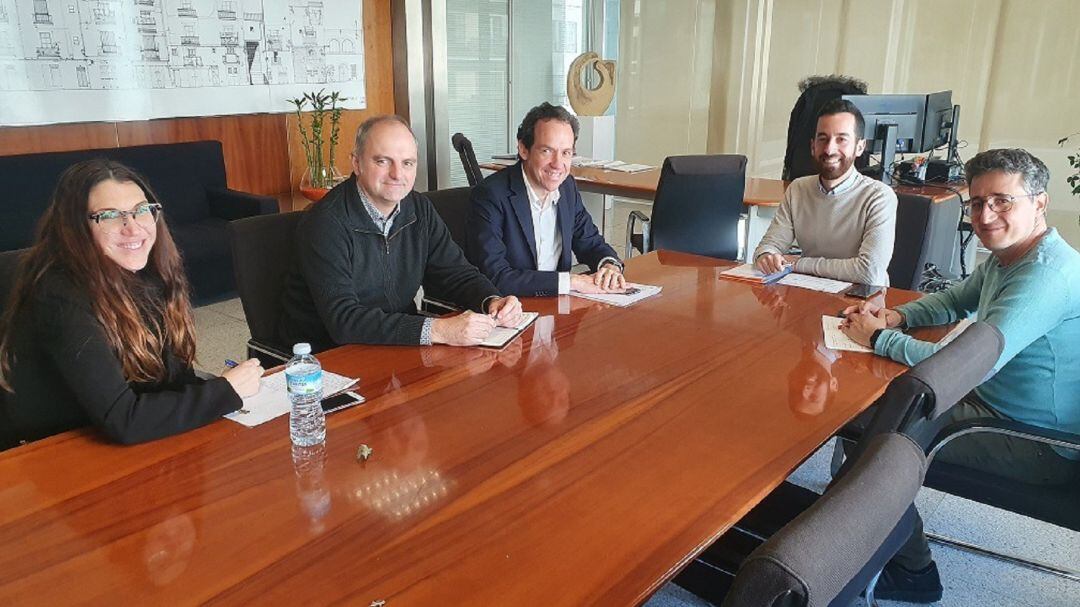 Un momento durante la reunión