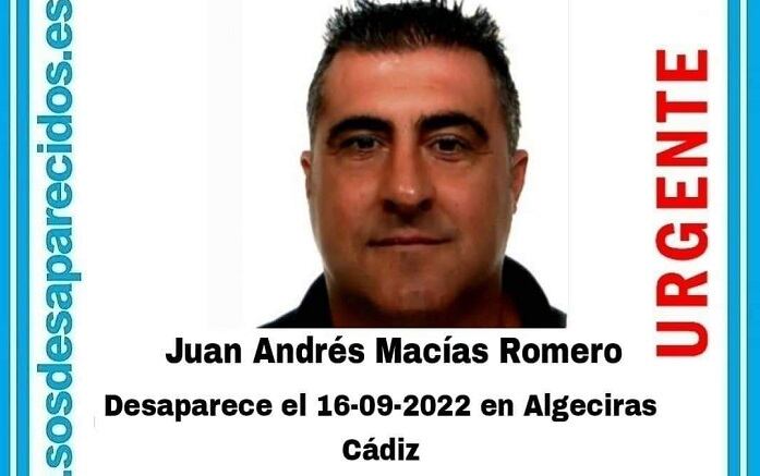 Imagen del desaparecido