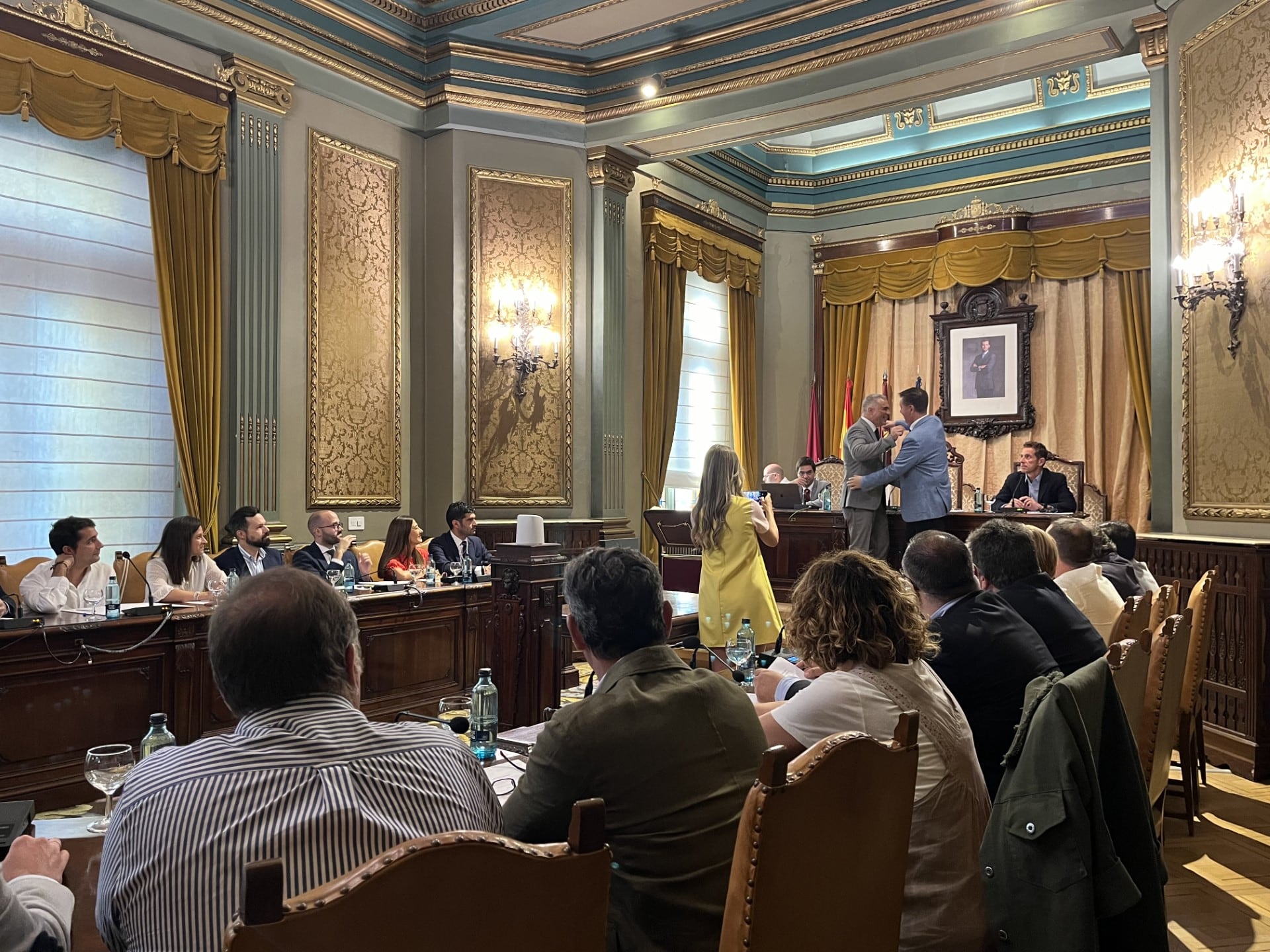 Pleno de la Diputación celebrado este jueves