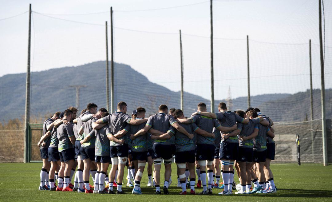 Imagen de un partido de Rugby en Oliva en enero de 2020.