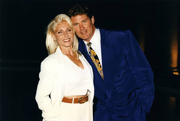 David Hasselhoff y Pamela Bach