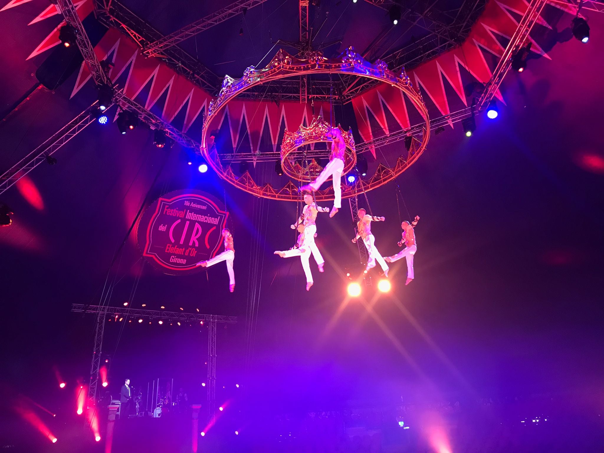 Espectacle del Festival de Circ Elefant d&#039;Or.