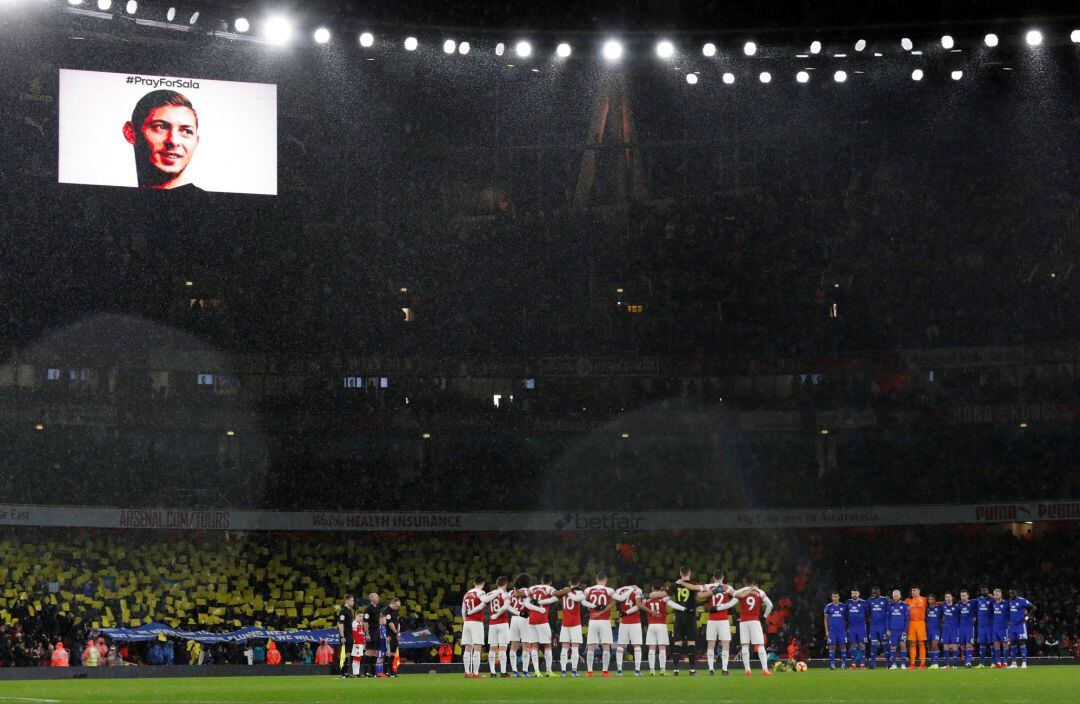 Homenaje a Emiliano Sala.