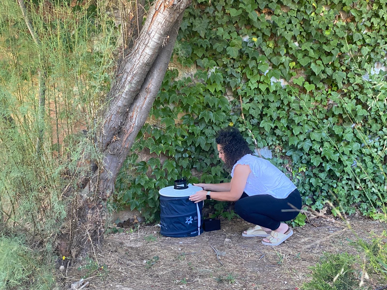 Trampa para mosquitos y garrapatas