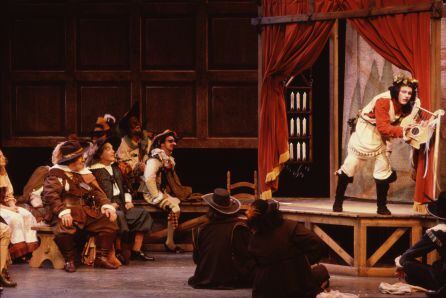 Representación de una obra de teatro