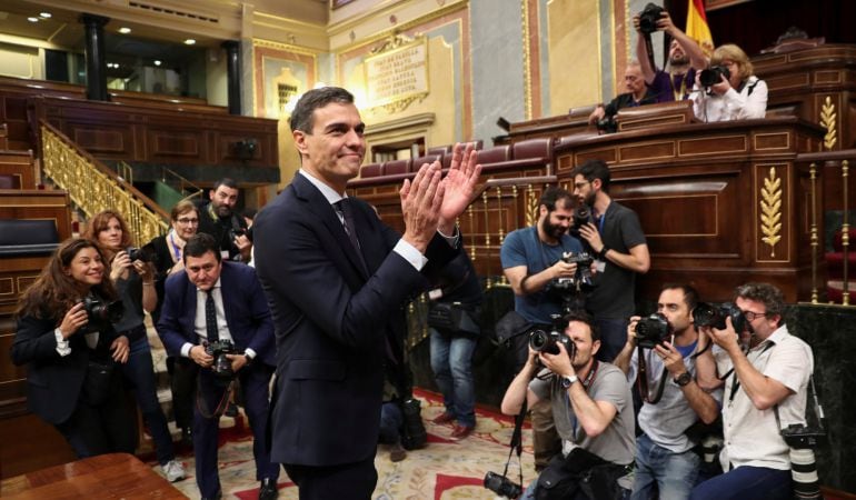 Pedro Sánchez en el Congreso de los Diputados