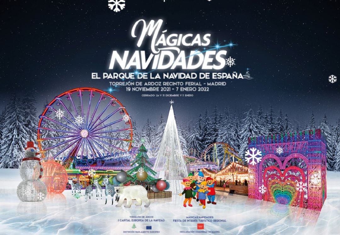 Cartel de las Mágicas Navidades 