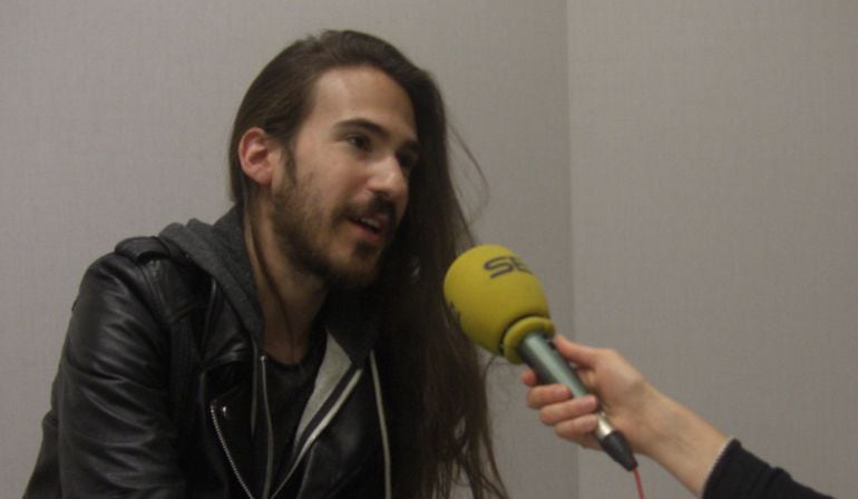 Carlos Sadness, durante la entrevista