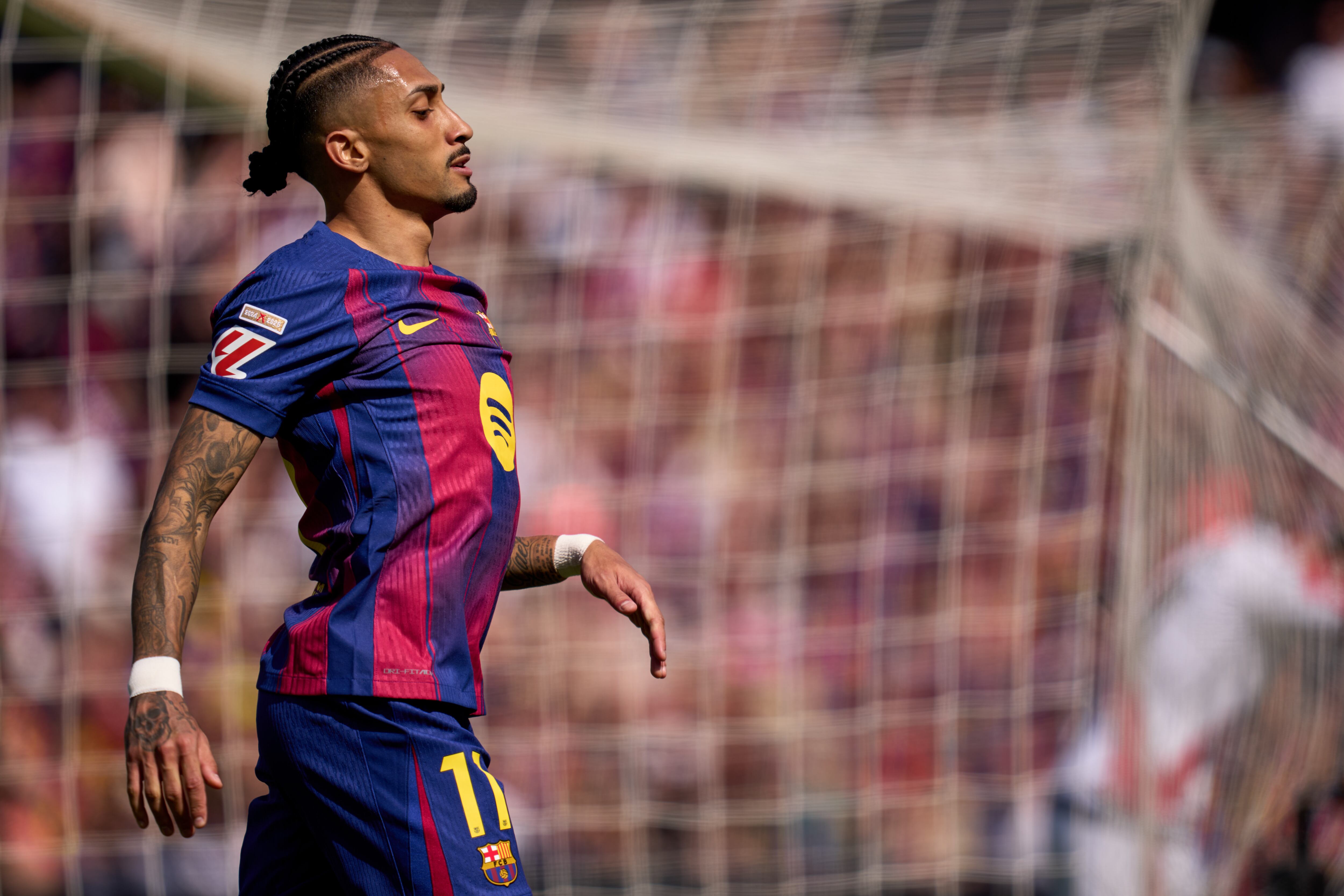 Imagen de archivo de Raphinha en un partido con el FC Barcelona