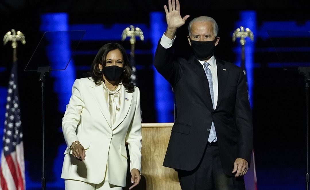 Joe Biden y Kamala Harris en una fotografía de archivo.