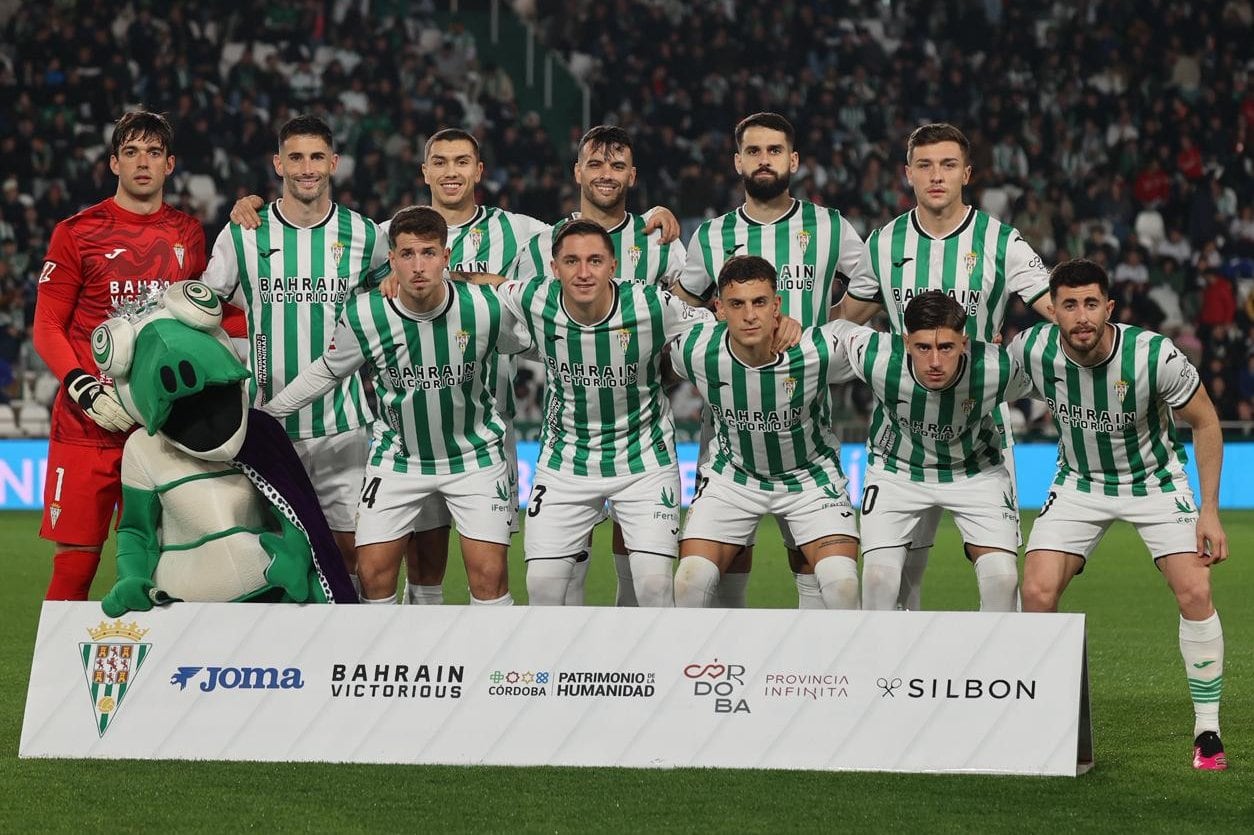 Alineación del Córdoba CF ante el Burgos (Prensa CCF)