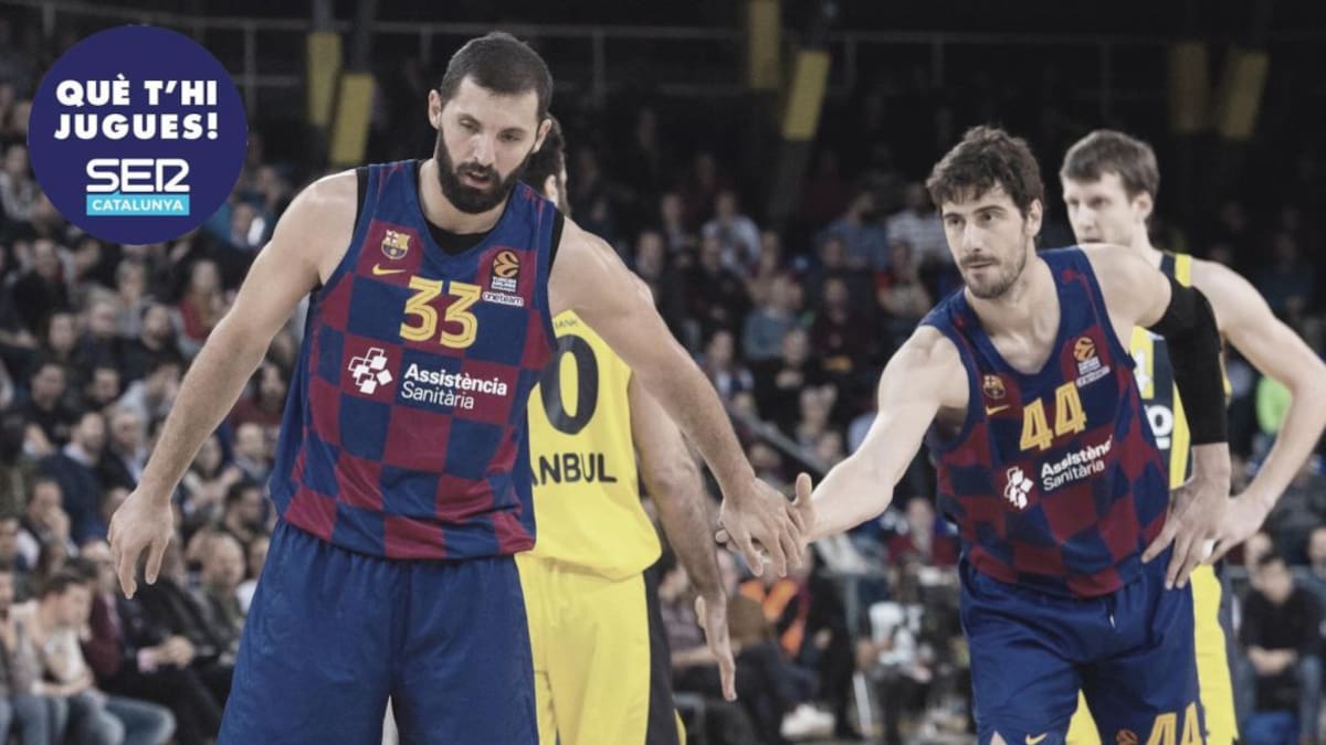 Mirotic i Tomic, convidats a la llotja del Barça - Madrid