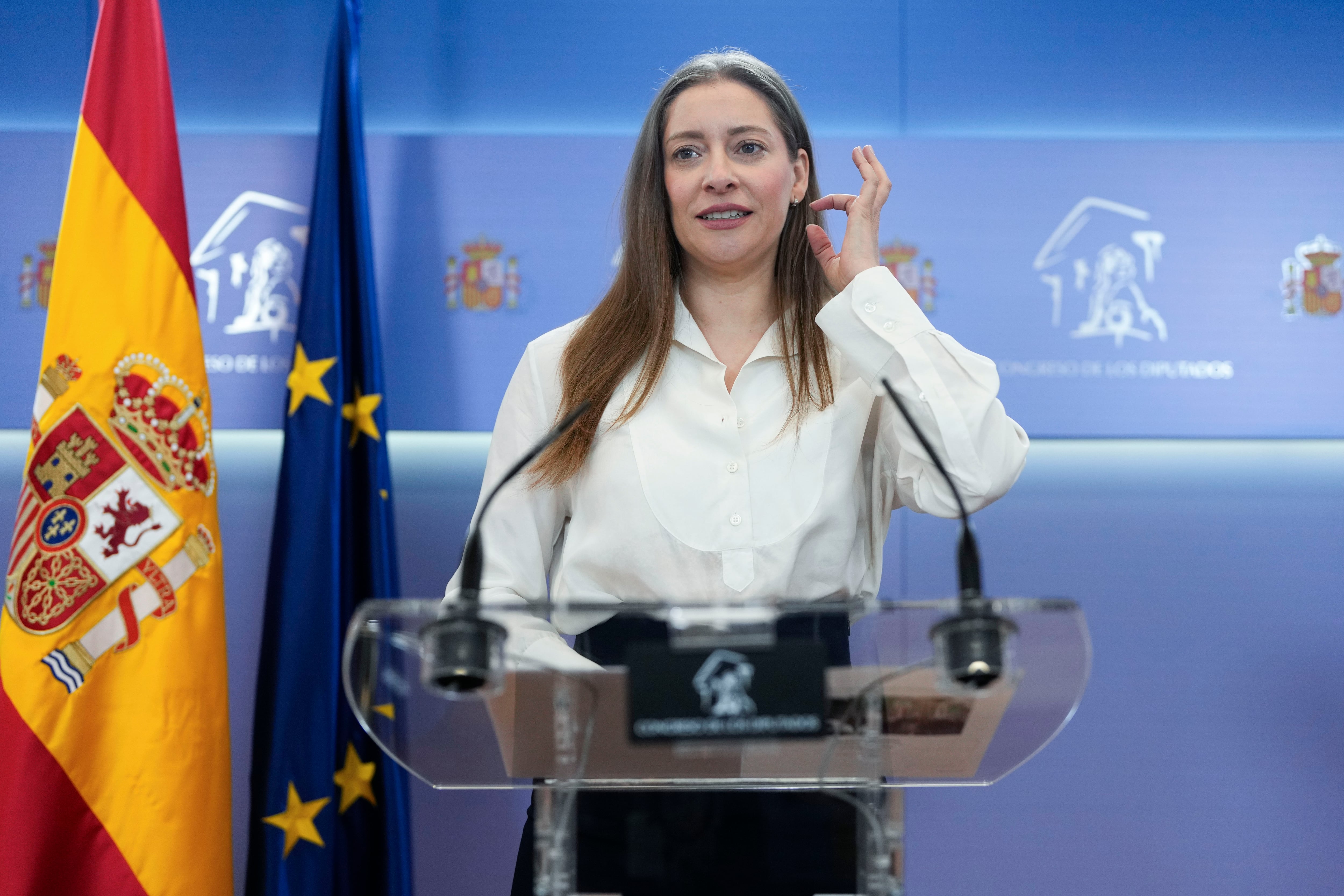 La portavoz del Grupo Parlamentario Popular en el Congreso, Ester Muñoz