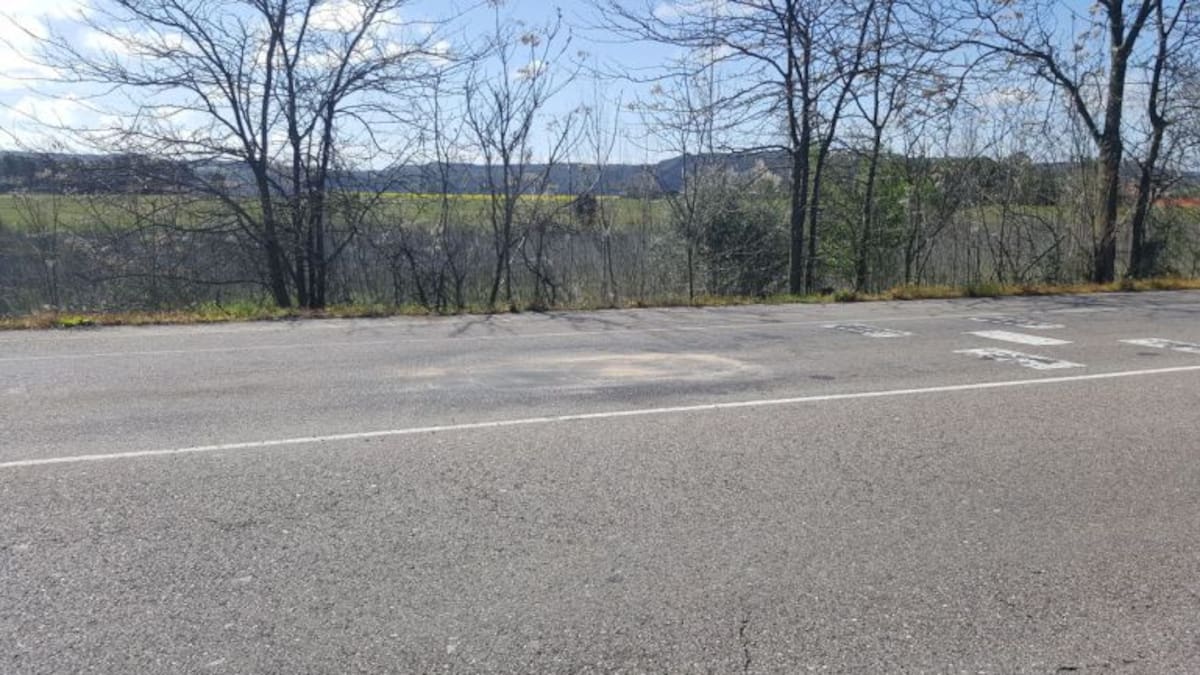 Arreglados los baches de la Nacional V en término municipal de Cazalegas
