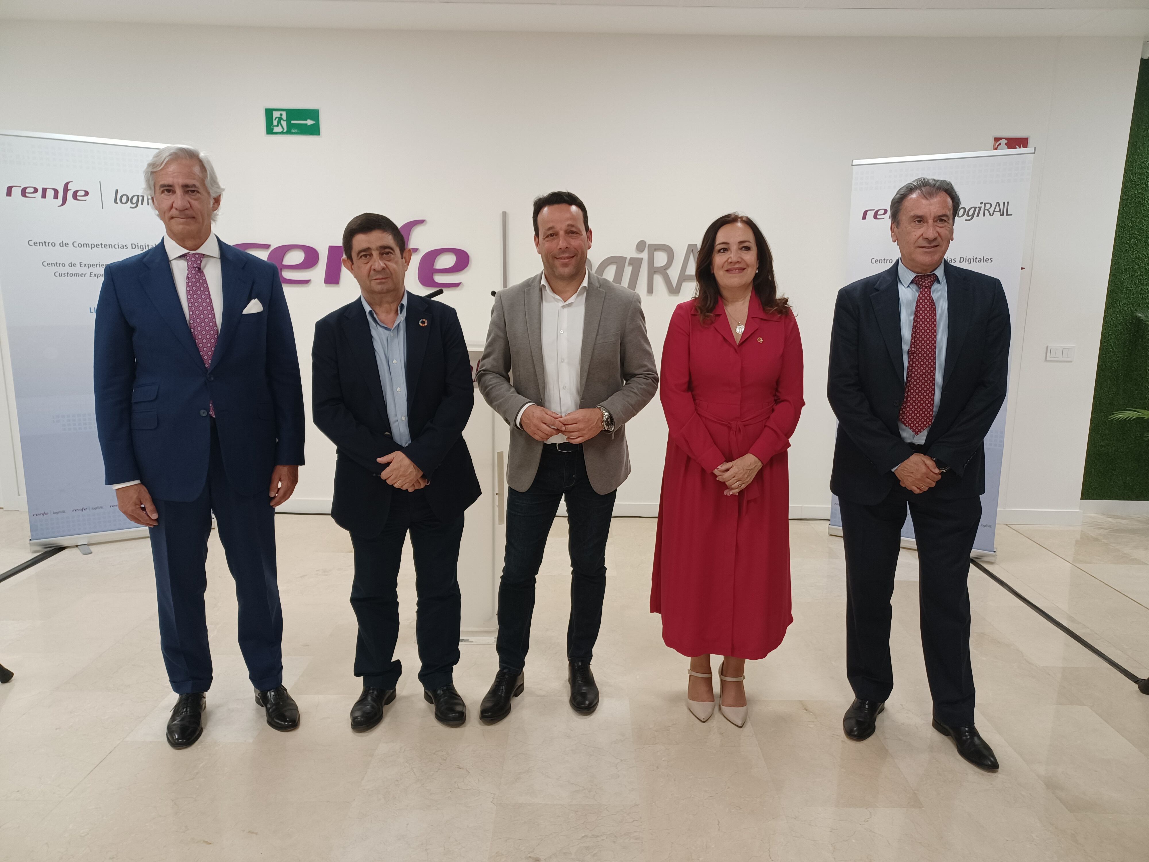 Visita institucional al CCD de RENFE en Linares.