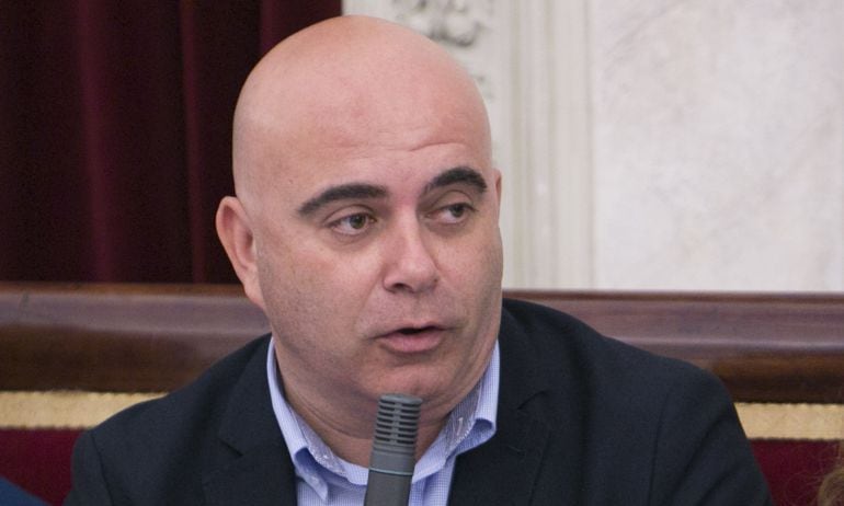 El concejal de Hacienda, David Navarro