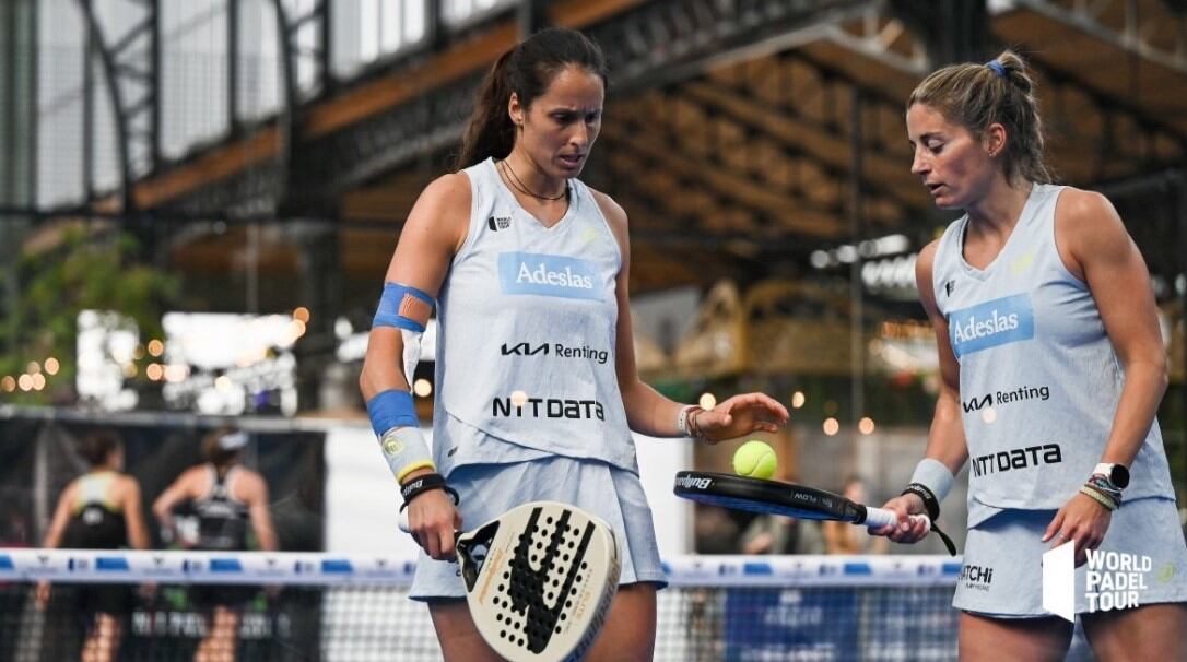 Gemma Triay i Ale Salazar van haver de remuntar el primer partit de l'Open a Brussel·les.