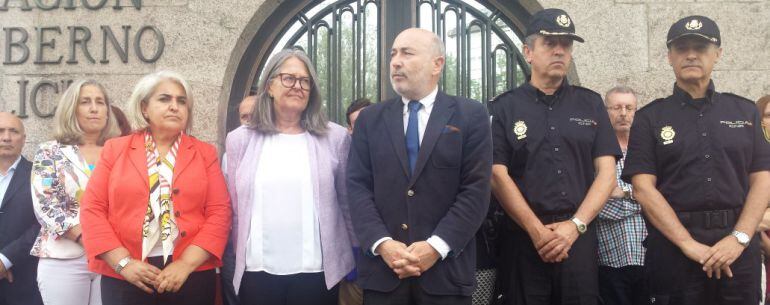 Concentración en la Delegación del Gobierno