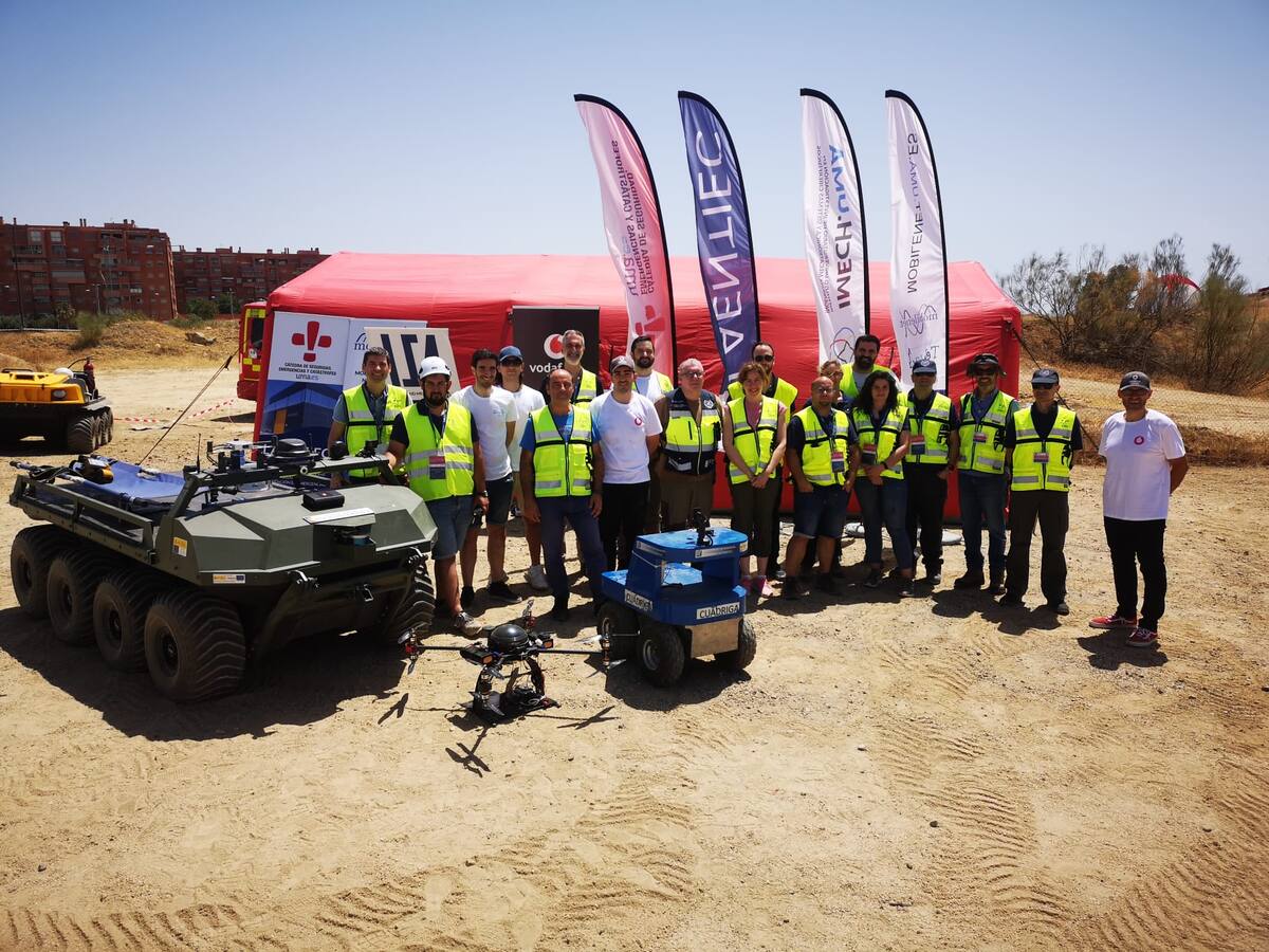 Vodafone Innovation Hub presenta tecnología “5G in a Box” para la búsqueda y rescate de personas