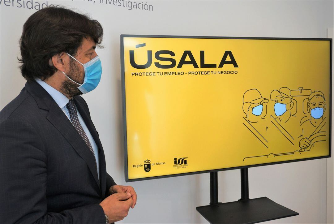 La Comunidad lanza 'Úsala', una campaña para fomentar el uso de la mascarilla en los desplazamientos al trabajo 