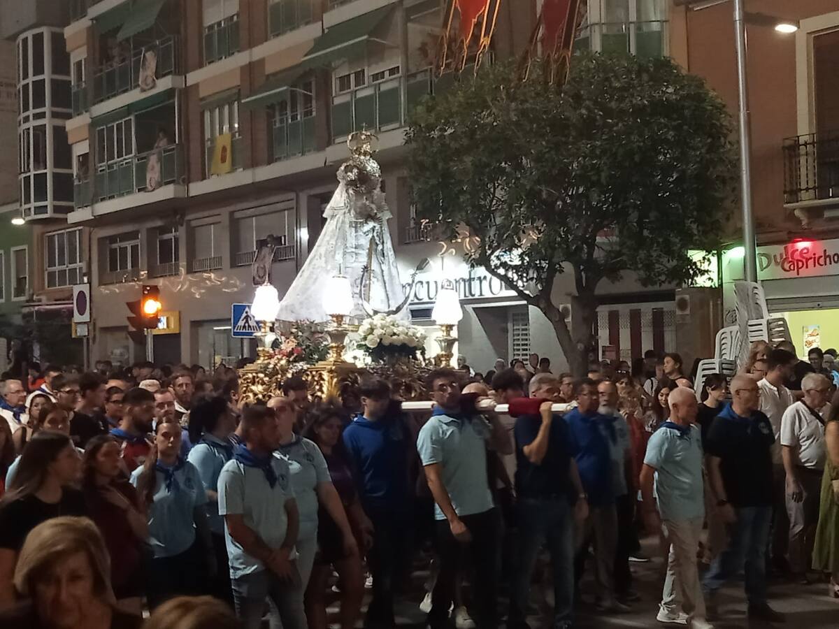 "La Morenica" ya está en Villena para celebrar las fiestas