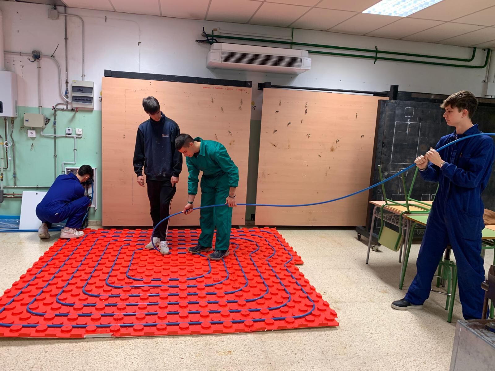 Alumnos del CPIFP Pirámide de Huesca