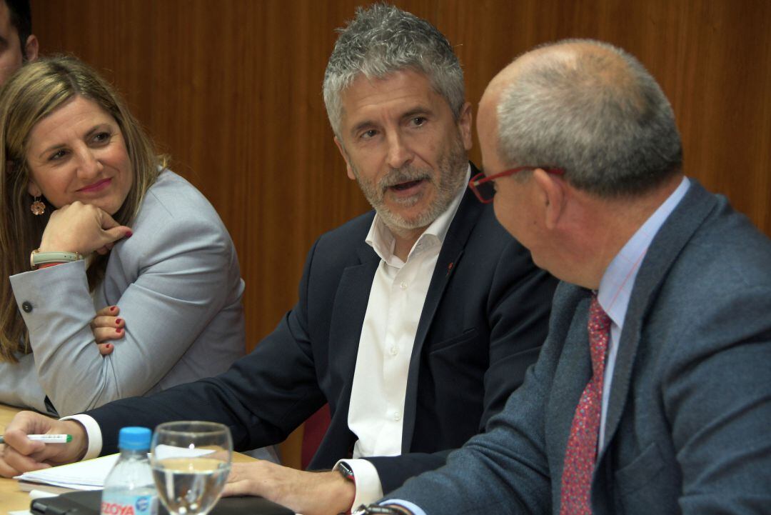 Fernando Grande-Marlaska, en un acto reciente esta semana en Cádiz.