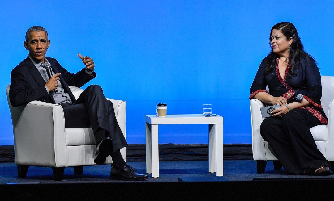 Barack Obama el pasado 13 de diciembre durante una conferencia en Malasia.  
 