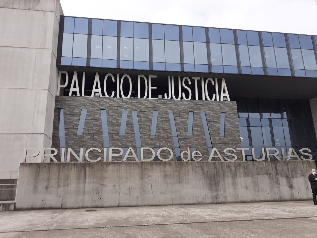 Exterior Palacio de Justicia. Gijón