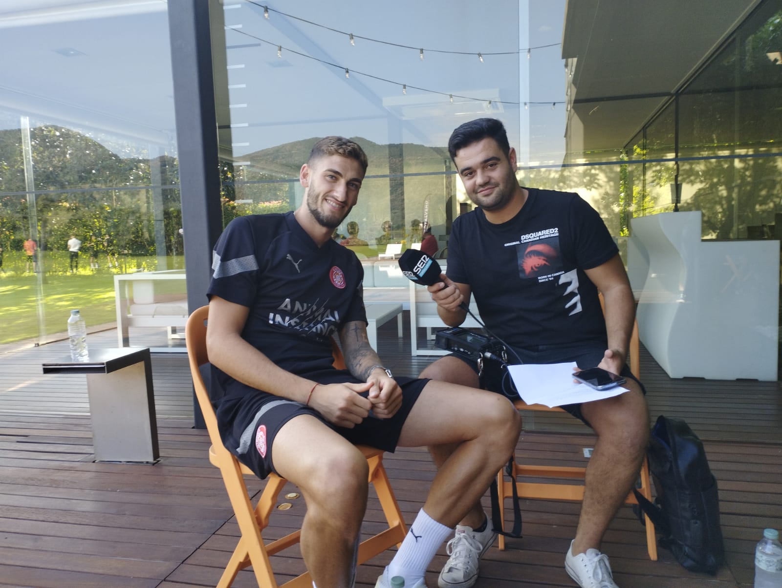 Santi Bueno, entrevistat a Ràdio Girona