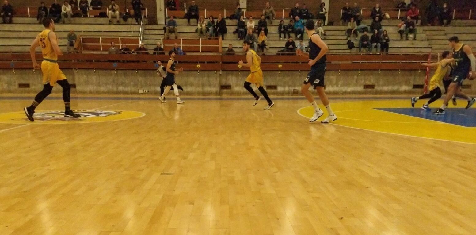 Un momento del partido